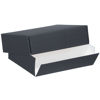 Lineco Archival 11x14" Print Storage Box, Drop Front Design, 11 1/2" x 14 1/2" x 3", Exterior Color: Black