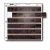 Print File Archival 35mm Size Negative Pages Holds Six Strips of Six Frames, Pack of 25