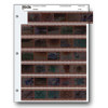 Print File Archival 35mm Size Negative Pages Holds Seven Strips of Five Frames, Pack of 25