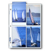Print File Archival Photo Pages Holds Eight 3 1/2" x 5 1/4" Prints, Pack of 25