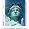 Print File Archival Photo Pages Holds Two 8.5x11" Prints, Pack of 25