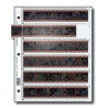 Print File Ultima Archival 35mm Size Negative Pages Holds Six Sleeved Strips of Five Frames, Pack of 100, #ULT356HB