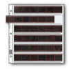 Print File Ultima Archival 35mm Size Negative Pages Holds Six Sleeved Strips of Six Frames, Pack of 100, #ULT356BXW