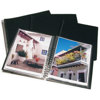 Print File Wire Bound Studio Edition Album, 11x17" Format, Black, with Twenty Four Pages, Size: 13-1/2" W x 18" H.