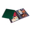 Print File 11-3/8" x 9-1/8" Green Lizard Wire Bound Album (WB46-6P-GRN) Holds 72 4x6" Prints