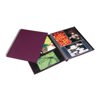 Print File 11-3/8" x 9-1/8" Purple Lizard Wire Bound Album (WB46-6P-PUR) Holds 72 4x6" Prints