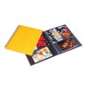 Print File 11-3/8" x 9-1/8" Yellow Lizard Wire Bound Album (WB46-6P-YEL) Holds 72 4x6" Prints