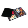 Print File 9-11/16x11-7/8" Wire Bound Portfolio Matte Black Album 6520400