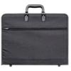Prat Paris Start 3 Presentation Portfolio Case, Zippered Binder with Internal Holding Straps, 20" x 26" x 1", Cover Color: Black.