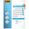 Fellowes Self Adhesive Laminating Sheets, 3mil Letter, 10 Pack, Clear
