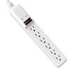 Fellowes 6-Outlet Basic Surge Protector 99036