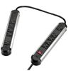 Fellowes 10-Outlets Metal Split Surge Protector 99082