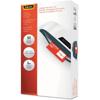 Fellowes Laminating Pouch, ID Card Size, punched with clip, 5 Mil Thick, Pack of 25