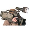 Frezzi MA24PTS 24 Watt HMI Mini Sun Gun with Sony Camera Power Tap Connector.