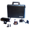 Frezzi MAK24-1A Mini-Sun Gun HMI Video Light Kit with 24 Watt HMI Bulb &amp; Barn Door Set, DC Powered.