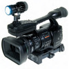 Frezzi MRAX2-PTS Dimmable 15W DC Powered Micro-Sun Gun HMI Light for HD/DV Camcorders with Power-tap Connector, 1' cable