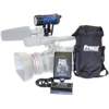 Frezzi MRAX2K-NP1Q Dimmable 15 Watt Micro-Sun Gun HMI Kit with NP-1 Battery Connector, Battery &amp; Charger