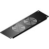 Gator Cases GE-PNL-FAN2 3U Vented Fan Panel
