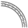 Global Truss 6.56' (2m) Circle (4 x 90 Degree Arcs)