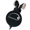 Grandmax R-AUDIO-4 Retractable Stereo Earphone R-AUDIO-4-BK
