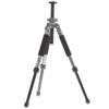 Giottos MT-9240, 2 Section Aluminum Series, Universal Tripod Legs, Supports up to 6.6 lbs., Maximum Height 24", Metallic Color.