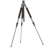 Giottos MT-9241, Pro 4 Section Aluminum Series, Classic Tripod Legs, with Individual Leg Spread - Supports up to 6.6 lbs., Maximum Height 56.3", Black/Silver