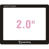 Giottos Aegis 47.0x38.7mm Professional Glass LCD Screen Protector for Canon EOS 20D &amp; Powershot A550, 12 Layers of Multi-Coatings Each Side.
