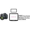 Giottos Aegis Bottom 59.3 x 39.9mm, Top 38.4mm x 22mm Professional Glass LCD Screen Protectors for the Nikon D80, 12 Layers of Multi-Coatings Each Side.