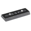 Gitzo GS2370LA Quick Release Plate Long for G1276M and GH2750QR with 3/8 inch Attachment