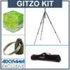 Gitzo GT0531 Series 0 Carbon Fiber Tripod Legs Kit. Kit. with Adorama Deluxe Tripod Case, Double Bubble Level, Tripod Hanger