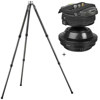 Gitzo GT3530LS Systematic Series 3 6X Carbon Fiber Tripod Kit,with Gitzo GH5380SQR Series Systematic Series 5 Ball Head w/Quick Release