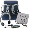 Hamilton Buhl 4-User Portable MP3 Listening Center CB/4SVHA2MP3 - $129.99