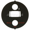 Horseman Viewfinder Mask Set with Shift Indications for 6x12 cm Formats with the Normal 90mm f6.8 Grandagon Lens on SW-612 Cameras.