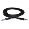 Hosa 10' 1/4" Male Phone to 1/4" Male Phone Audio Interconnect Cable