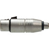 Hosa GXF-132 Analog Audio Adaptor RCA to Female 3-Pin XLR Adaptor