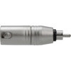 Hosa GXR-135 Analog Audio Adaptor, Male 3-Pin XLR Adaptor to RCA
