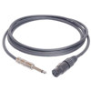 Hosa 30' Black Neutrik XLR Female MXP030, Hosa Technology brand