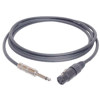 Hosa 75' Black Neutrik XLR Female MXP075