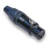 Hosa Neutrik 3 Pole Female Cable Connector, Hosa Technology brand