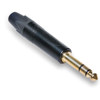 Hosa Neutrik NP3X-B 1/4" TRS Connector, Hosa Technology brand