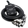 Hosa 25' 8-Channel Sub Snake Station, Hosa Technology brand