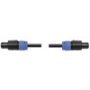 Hosa 100' Speakon to Speakon Speaker Cable 14 AWG, with 4 Conductors