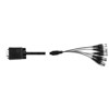 Hosa 1.5' VGA Breakout Cable RGB5015