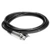 Hosa 3' 3 Pin XLR Female to RCA Male Audio Interconnect Cable.