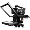 Ikan PT2100 Traditional Thru the Glass Teleprompter, 8" TFT LCD Screen, Contrast Ratio 200:1