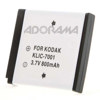Adorama KLIC7001 Lithium-Ion Rechargeable Battery for Kodak Digital Cameras,3.7V 900mAH