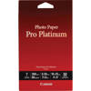 Canon Pro Platinum, Super High Gloss Photo Inkjet Paper, 10.2 mil, 4x6", 50 Sheets.
