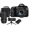 Canon EOS 60D Digital SLR Camera / Lens Kit. With EF-S 18-135mm f/3.5-5.6 IS Lens &amp; EF 70-300mm f/4-5.6 IS USM Autofocus Telephoto Zoom Lens - FREE: Red Giant Adorama Production Bundle for PC/Mac a $599.00 Retail Value