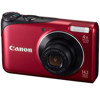 Canon PowerShot A2200 Digital Camera, 14.1 Megapixels, 4x Optical/4x Digital Zoom, 2.7-inch LCD Display, 720p HD Video, Red