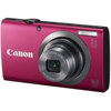 Canon PowerShot A2300 Digital Camera, 16.0 Megapixels, 5x Optical Zoom with 28mm Wide Angle, Digital Image Stabilizer, 720p HD Video, Red